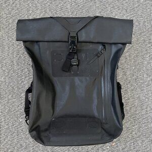 Black Ember rolltop backpack